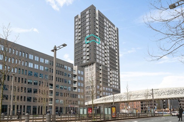 Zonnig tweeslaapkamer appartement met zuidzicht over Antwerpse binnenstad 2
