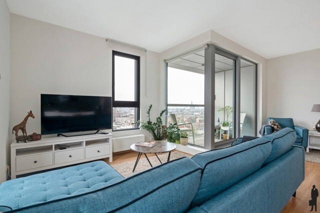 Zonnig tweeslaapkamer appartement met zuidzicht over Antwerpse binnenstad 5