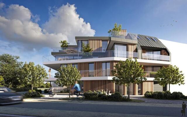 IN OPBOUW: ruim 2 slpk. appartement met groot zonneterras (ca. 71m²!) te Hoogstraten centrum!  6