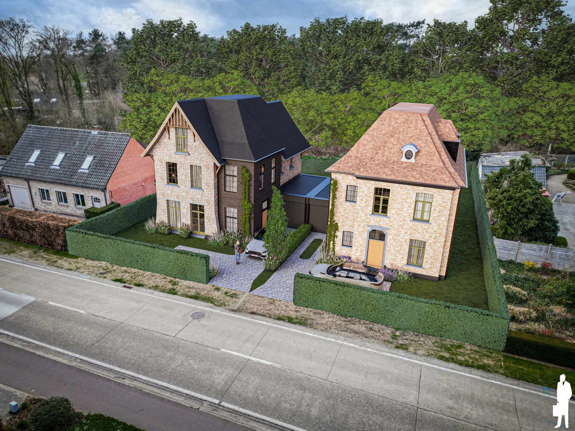 Exclusief 'Project Pulderbos' onder Vlassak Architects
