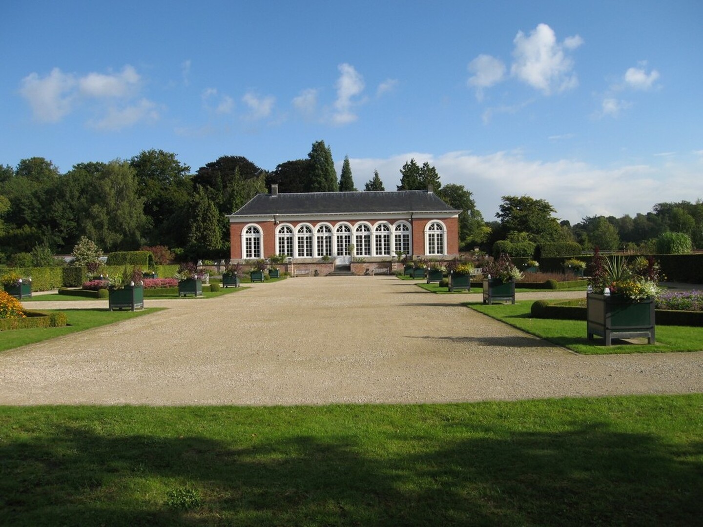 Schoten Oranjerie in domein Vordenstein